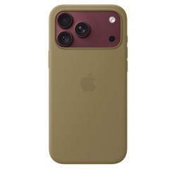 Etui silikonowe z MagSafe do iPhonea 18 Pro Max - oliwka