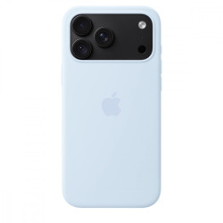 Etui silikonowe z MagSafe do iPhonea 18 Pro Max - chłodny błękit