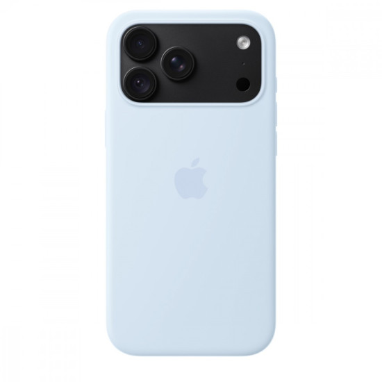 Etui silikonowe z MagSafe do iPhonea 18 Pro Max - chłodny błękit