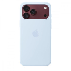 Etui silikonowe z MagSafe do iPhonea 18 Pro Max - chłodny błękit