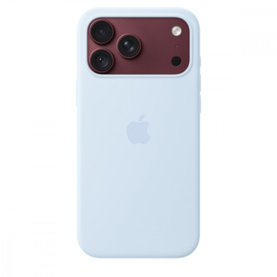 Etui silikonowe z MagSafe do iPhonea 18 Pro Max - chłodny błękit