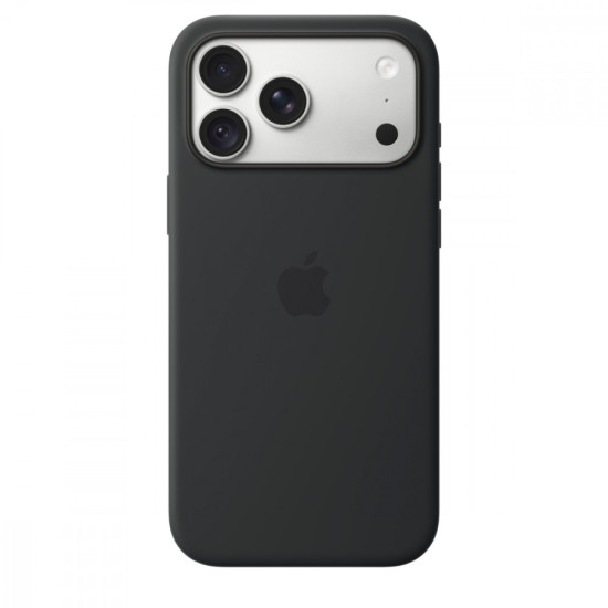 Etui silikonowe z MagSafe do iPhonea 18 Pro Max - czarny