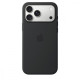 Etui silikonowe z MagSafe do iPhonea 18 Pro Max - czarny