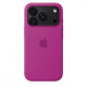 Etui silikonowe z MagSafe do iPhonea 18 Pro - magenta