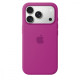 Etui silikonowe z MagSafe do iPhonea 18 Pro - magenta