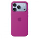 Etui silikonowe z MagSafe do iPhonea 18 Pro - magenta
