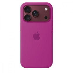Etui silikonowe z MagSafe do iPhonea 18 Pro - magenta