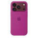 Etui silikonowe z MagSafe do iPhonea 18 Pro - magenta