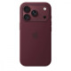 Etui silikonowe z MagSafe do iPhonea 18 Pro - burgund