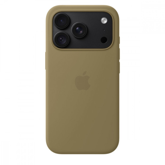 Etui silikonowe z MagSafe do iPhonea 18 Pro - oliwka