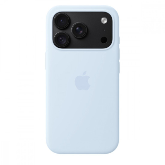 Etui silikonowe z MagSafe do iPhonea 18 Pro - chłodny błękit
