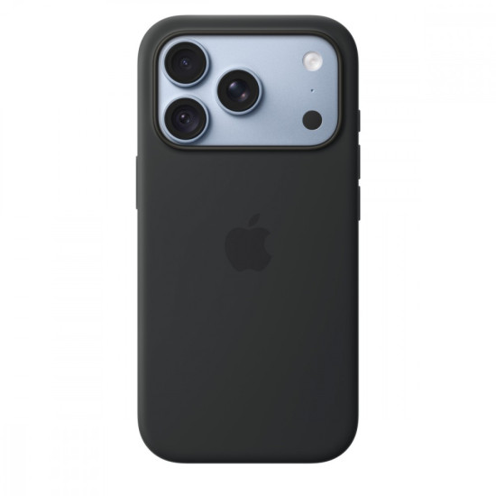 Etui silikonowe z MagSafe do iPhonea 18 Pro - czarny