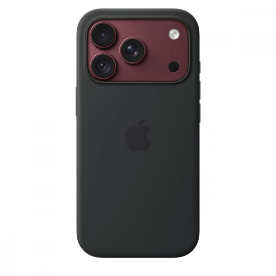 Etui silikonowe z MagSafe do iPhonea 18 Pro - czarny