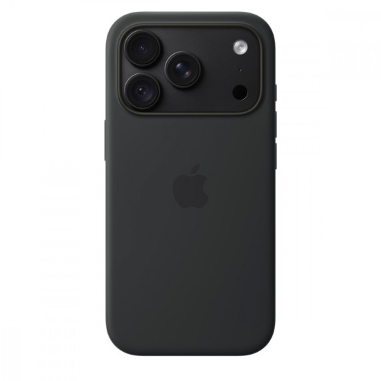 Etui silikonowe z MagSafe do iPhonea 18 Pro - czarny