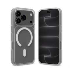 Etui Matte Magnetic MagSafe iPhone 18 Pro / iPhone 17 Pro białe