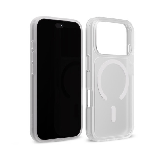 Etui Matte Magnetic MagSafe iPhone 18 Pro / iPhone 17 Pro białe