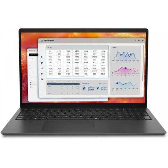 Laptop Dell Pro Essential 15 PV15265 W11P AMD Ryzen 5 220|16GB|512 SSD|AMD Radeon|WLAN + BT|15.6 FHD|Backlit Kb|3 Cell|65W|3YPS Black