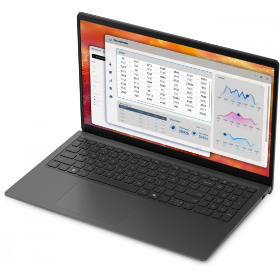 Laptop Dell Pro Essential 15 PV15265 W11P AMD Ryzen 5 220|16GB|512 SSD|AMD Radeon|WLAN + BT|15.6 FHD|Backlit Kb|3 Cell|65W|3YPS Black