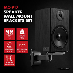 Komplet uchwytów do głośników MC-917 