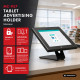 Uchwyt reklamowy do tabletu MC-957 B 