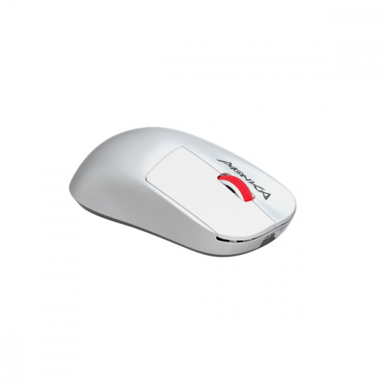Mysz gamingowa PRIME bezprzewodowa biała DPI 26000 