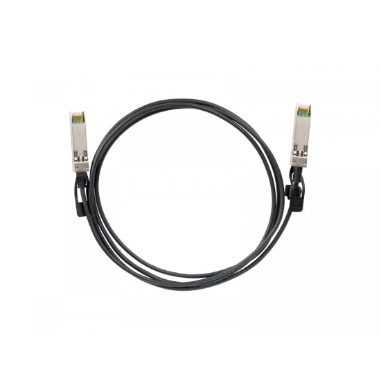 Kabel DAC SFP+ 1m czarny 10Gb/s