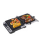 Grill elektryczny LED 2w1 AD 3059 