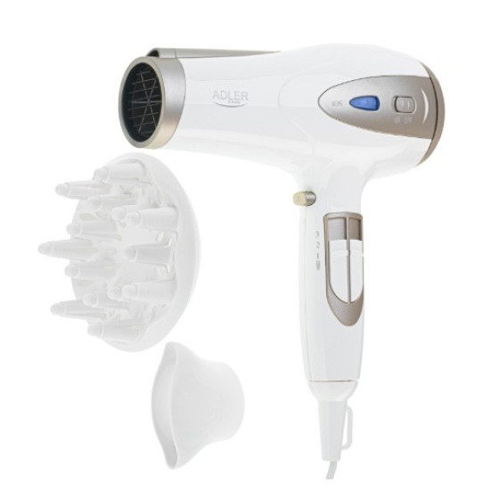 Suszarka do włosów 2200 W ION&dyfuzor AD 2248W 
