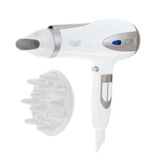 Suszarka do włosów 2200 W ION&dyfuzor AD 2248W 