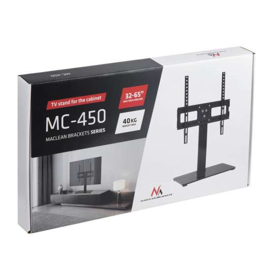 Uniwersalny stojak TV nóżki podstawka max. 40kg MC-450 
