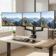 Uchwyt biurkowy na 3 monitory MC-811 