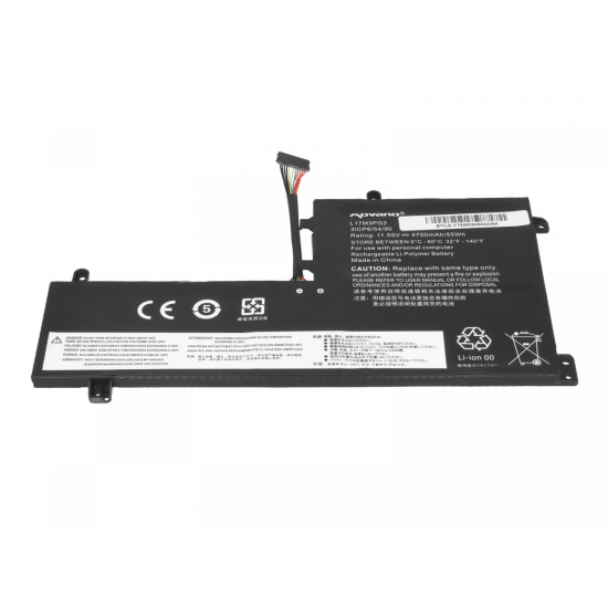 Bateria L17C3PG2 do Lenovo Legion Y530 Y730 Y7000 - 4750 mAh (55 Wh)