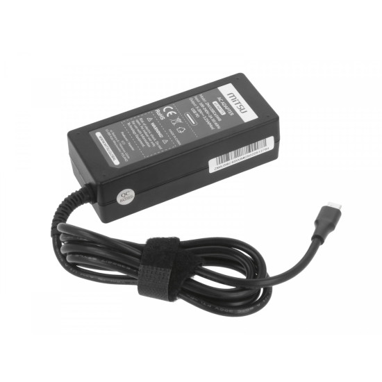 Zasilacz ładowarka do laptopa 65W USB-C 5V-9V-12V-15V-20V/3A, 20V/3.25A PD