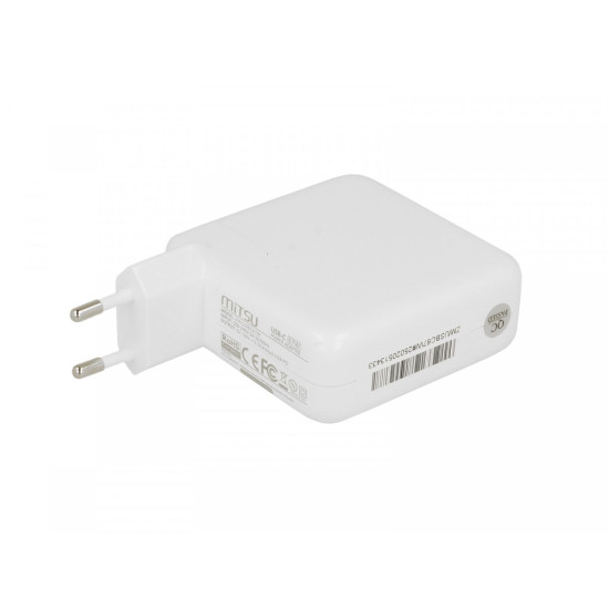 Zasilacz ładowarka do laptopa 67W USB-C 5V-9V-12V-15V/3A, 20V/3.35A PD