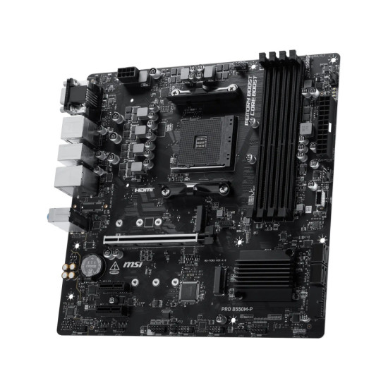 Płyta główna PRO B550M-P AM4 4DDR4 mATX
