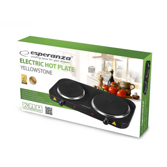 Kuchenka elektryczna Yellowstone Czarna 