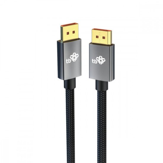 Kabel Displayport M/M v 2.1 aluminium 2m