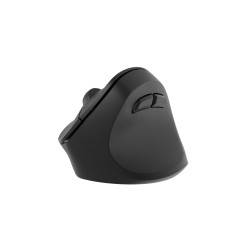 Mysz bezprzewodowa wertykalna Crake 2 2400 DPI Bluetooth 5.2 + 2.4GHz Czarna