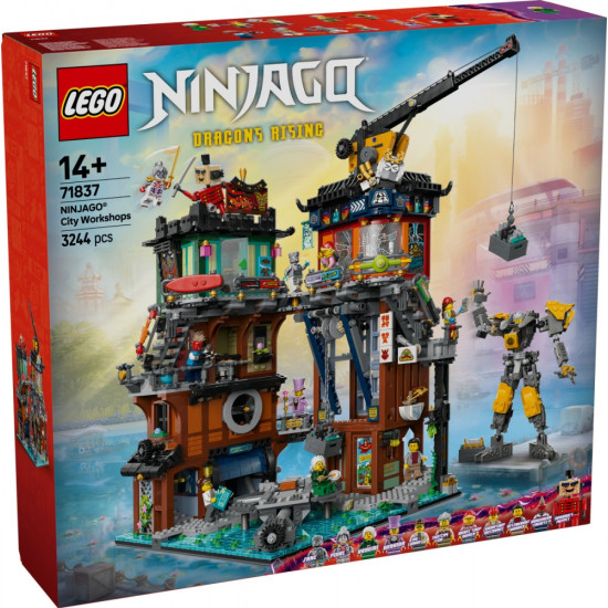 Klocki Ninjago 71837 Warsztaty w mieście NINJAGO