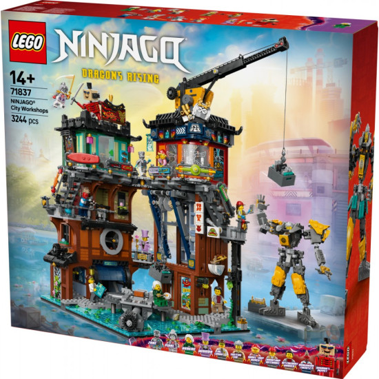 Klocki Ninjago 71837 Warsztaty w mieście NINJAGO