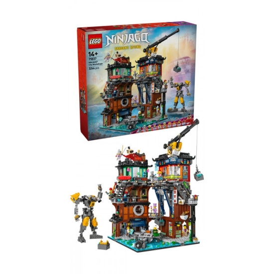 Klocki Ninjago 71837 Warsztaty w mieście NINJAGO