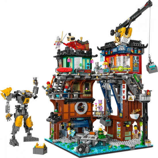 Klocki Ninjago 71837 Warsztaty w mieście NINJAGO