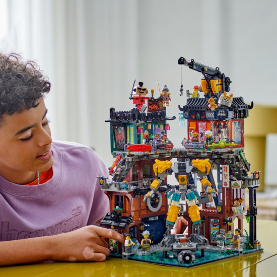 Klocki Ninjago 71837 Warsztaty w mieście NINJAGO