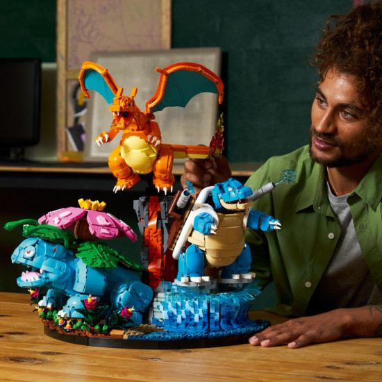 Klocki Pokemon 72153 Venusaur, Charizard i Blastoise