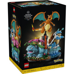 Klocki Pokemon 72153 Venusaur, Charizard i Blastoise