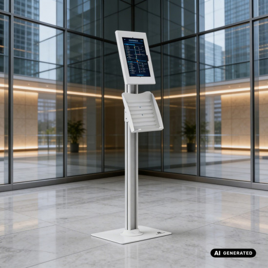 Uchwyt reklamowy do tabletu z MC-960 W 