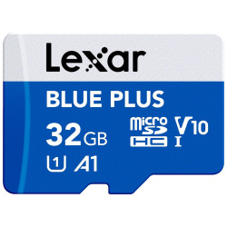 Karta pamięci microSDHC 32GB C10 A1 U3 V10 100MB/s Blue Plus