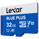 Karta pamięci microSDHC 32GB C10 A1 U3 V10 100MB/s Blue Plus
