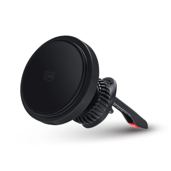 Uchwyt indukcyjny 15W MagCharger do kratki wentylacyjnej czarny 