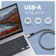 ADE-AM30 USB-A Gigabit Ethernet adapter z zintegrowanym kablem sieciowym CAT6 RJ-45 3 m